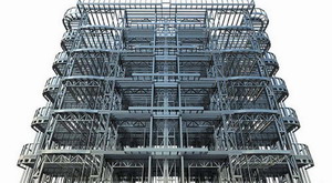 鋼構高層現場安裝