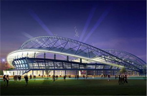 鋼構場館管桁架結構