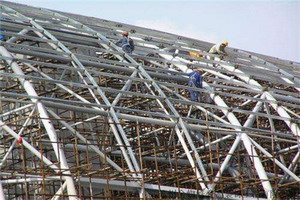 鋼構網架安裝前的檢查工作