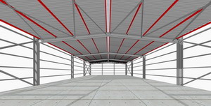 鋼構(gòu)廠房建模的步驟