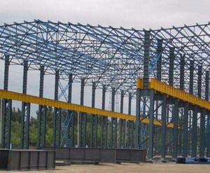 鋼構廠房的滑移安裝