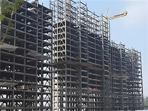 鋼構高層框筒的構成