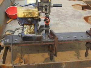 鋼構件的制孔方法