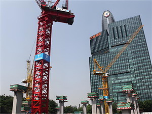 鋼構高層的測量校正