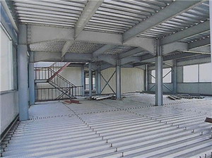 鋼構(gòu)夾層樓承板的做法