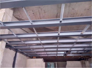 鋼構建筑的外套結構加層法